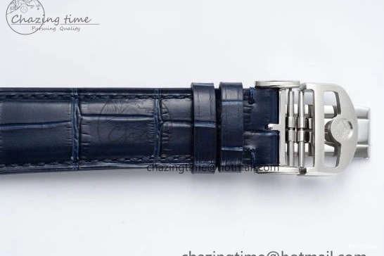 MIROTIME 0205 Portuguese Chrono IW371620 APSF 1:1 Best Edition White Blue Dial on Blue Leather Strap A MultiPurpose 7039